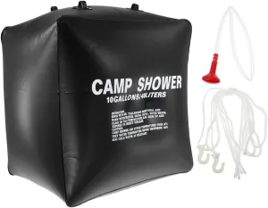 POPETPOP 1Set Solar Shower Bag Portable Outdoor Shower Water Bag for Camping Durable Material for Solar Heating Convenient Camping Shower Supplies for Warm Showers Anywhere
