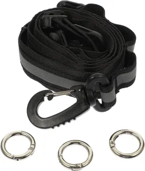 POPETPOP 2pcs Mountaineering Strap Crossbody Bag Strap Nylon Belts for Men Hiking Gear Hanging Storage Strap
