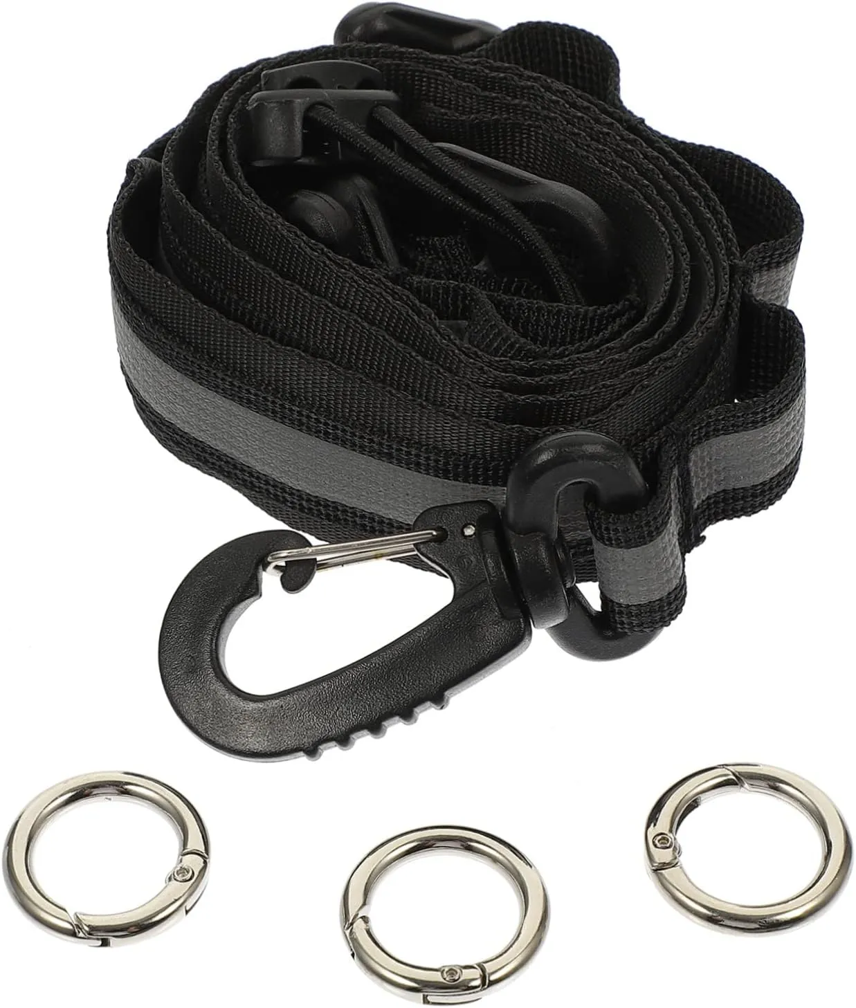 POPETPOP 2pcs Mountaineering Strap Crossbody Bag Strap Nylon Belts for Men Hiking Gear Hanging Storage Strap