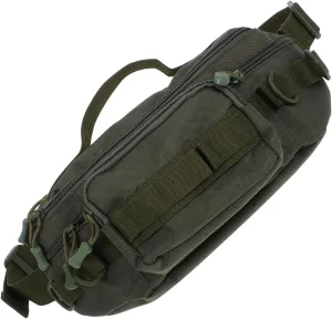 POPETPOP Fishing Sling Waist Bag for Men Multi Functional Fanny Pack with Quick Access Storage Hydration Compartment Lightweight Design for Fishing Hiking Cycling Travel