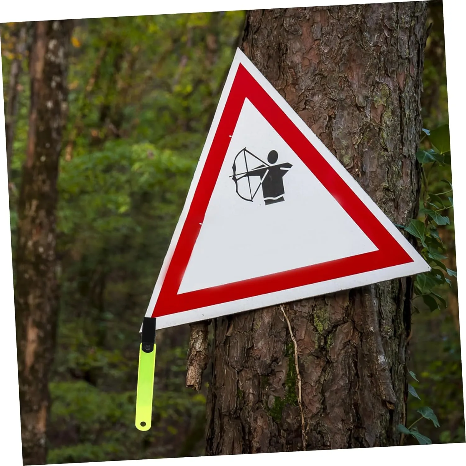 POPETPOP Fluorescent Label Holder Hiking Camping Clip Camping Reflector Glow Clips Reflector Clips for Tree Stand