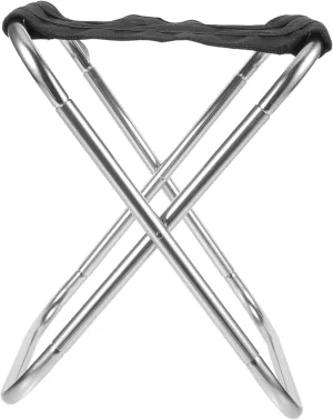 POPETPOP Portable Lightweight Folding Stool Durable Camping Bench for Fishing and Outdoor Activities Easy to Carry No Assembly Required Multi Functional Stable Design