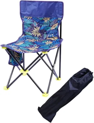 Portable Beach Chair Folding Camping Stool Portable Seats Fishing Chair for Camping Fishing Hikings Gardening Enduring Folding Base