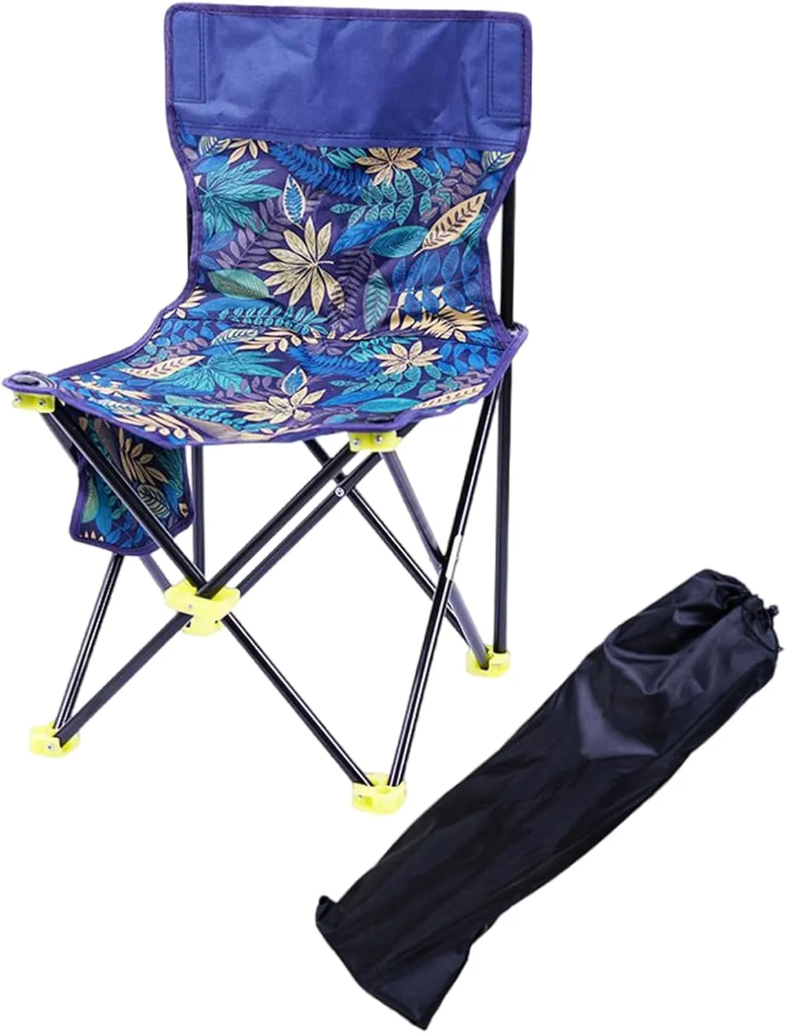 Portable Beach Chair Folding Camping Stool Portable Seats Fishing Chair for Camping Fishing Hikings Gardening Enduring Folding Base