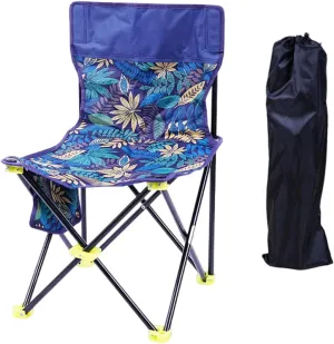 Portable Beach Chair Folding Camping Stool Portable Seats Fishing Chair for Camping Fishing Hikings Gardening Enduring Folding Base