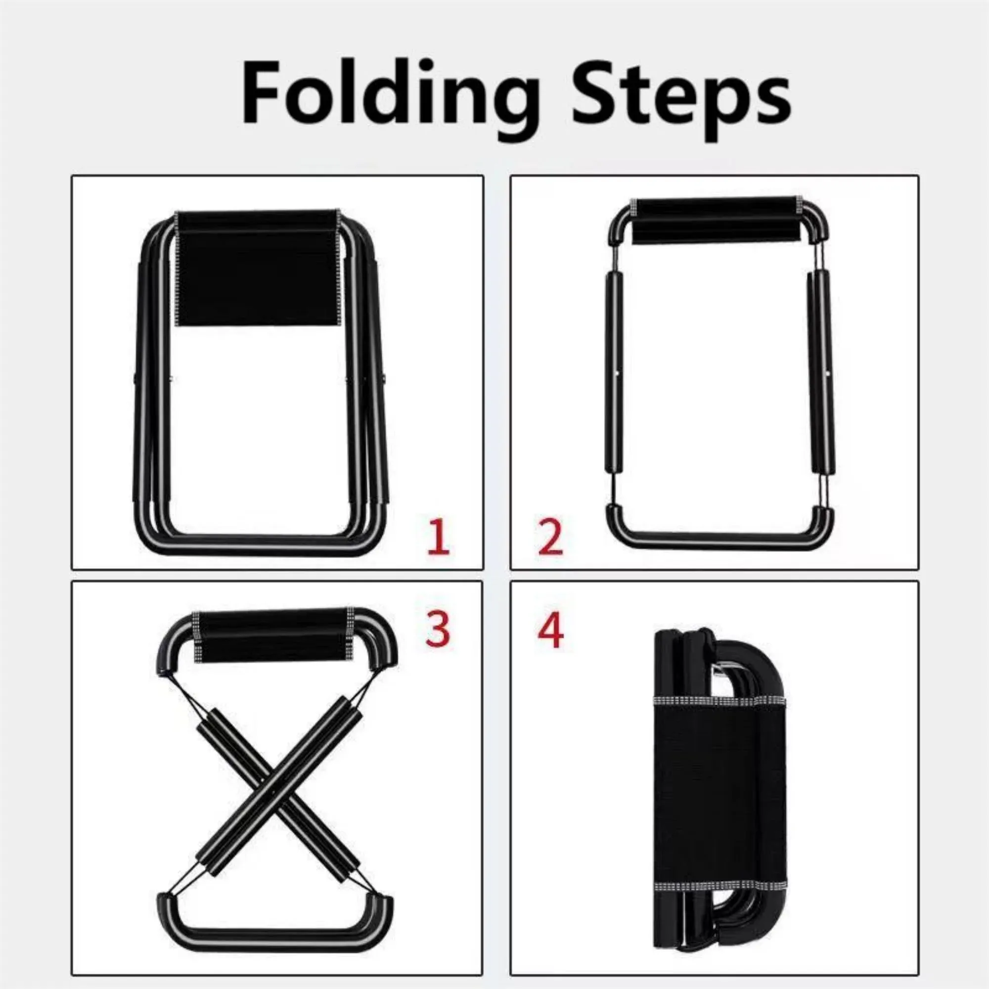 Portable Camp Stool Folding Stools for Adults