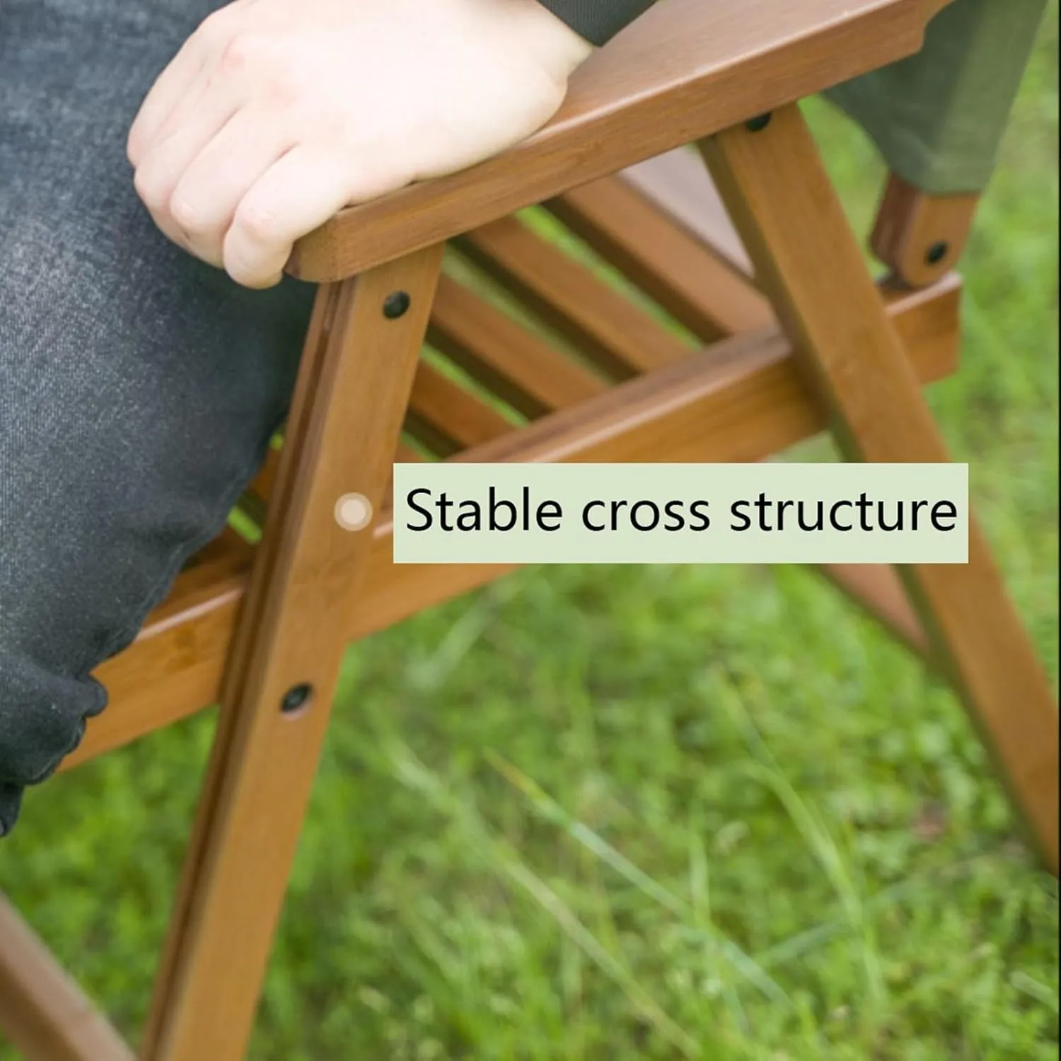 Portable Camping Chair Lightweight Folding Fishing Stool for Outdoor Leisure Activities 55 * 56.1 * 66.5cm