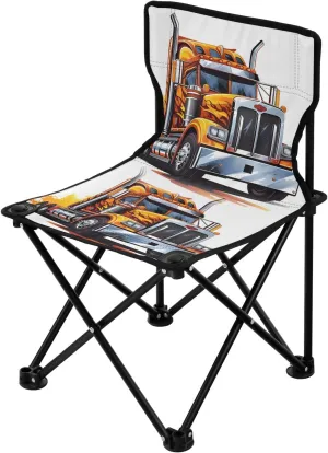 Portable Camping Folding Chairs Foldable Chair Small Trucks Lightweight Backpacking Outdoor Outside Fishing