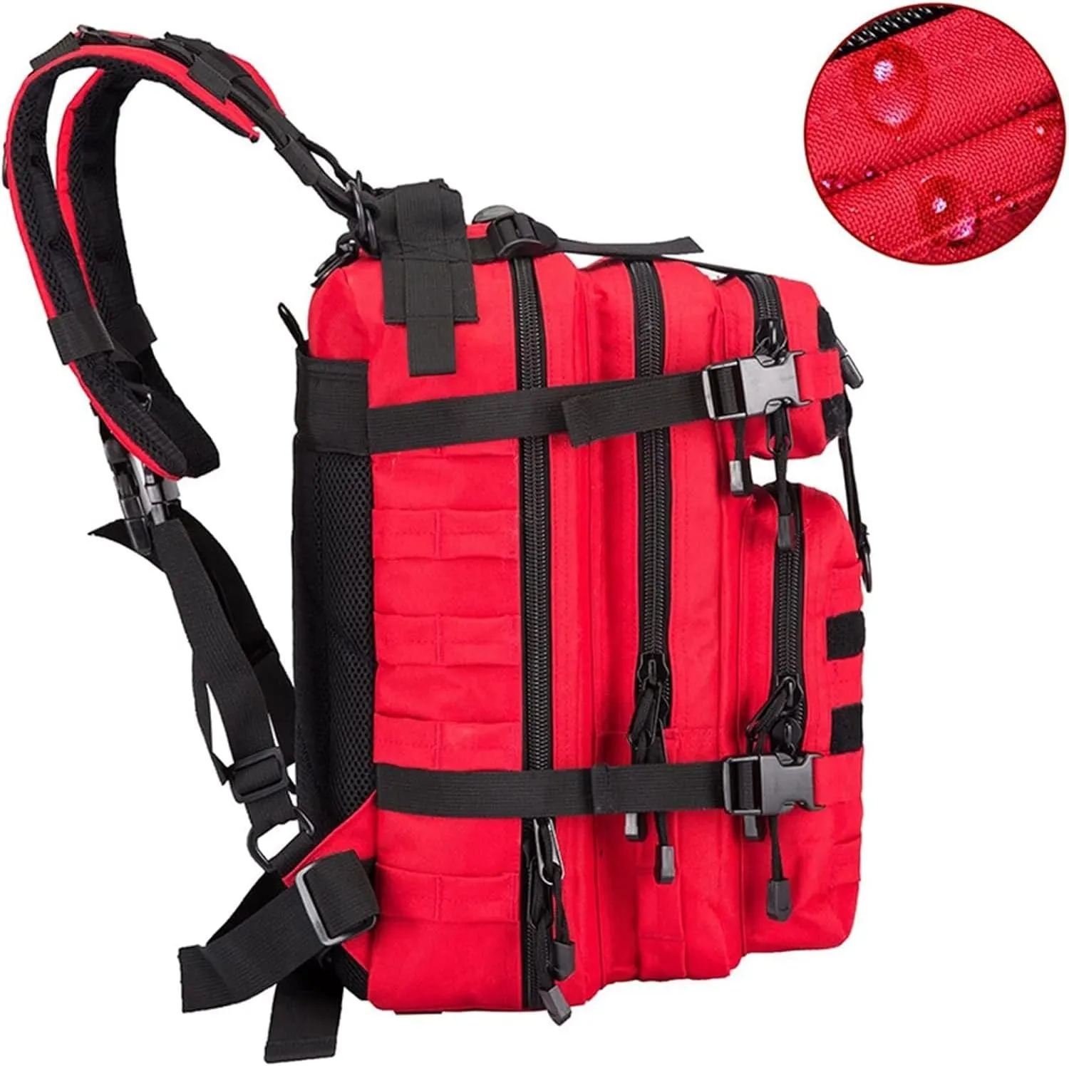 Portable First Aid Bag, Waterproof Emergency Bag, Home Office Car Travel Camping Hiking for Camping and Outdoor(C)