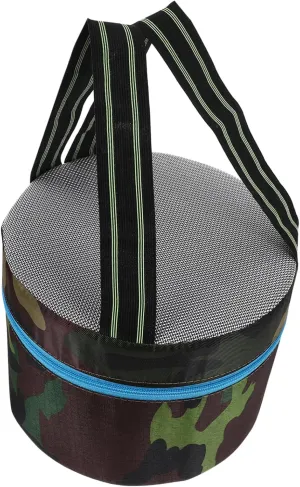 Portable Foam Stool for Camping Fishing and Gardening Lightweight High Outdoor Weeding Stool Camouflage for and Comfort