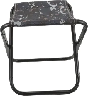 Portable Folding Camp Stool Lightweight and Compact Outdoor Seat for Hiking Camping Fishing BBQ Easy to Carry with Storage Bag Camouflage