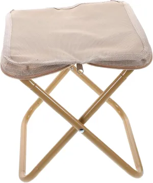 Portable Folding Camping Stool Lightweight Compact Outdoor Chair for Fishing Hiking Picnics and Travel Durable for Camping and Outdoor Activities