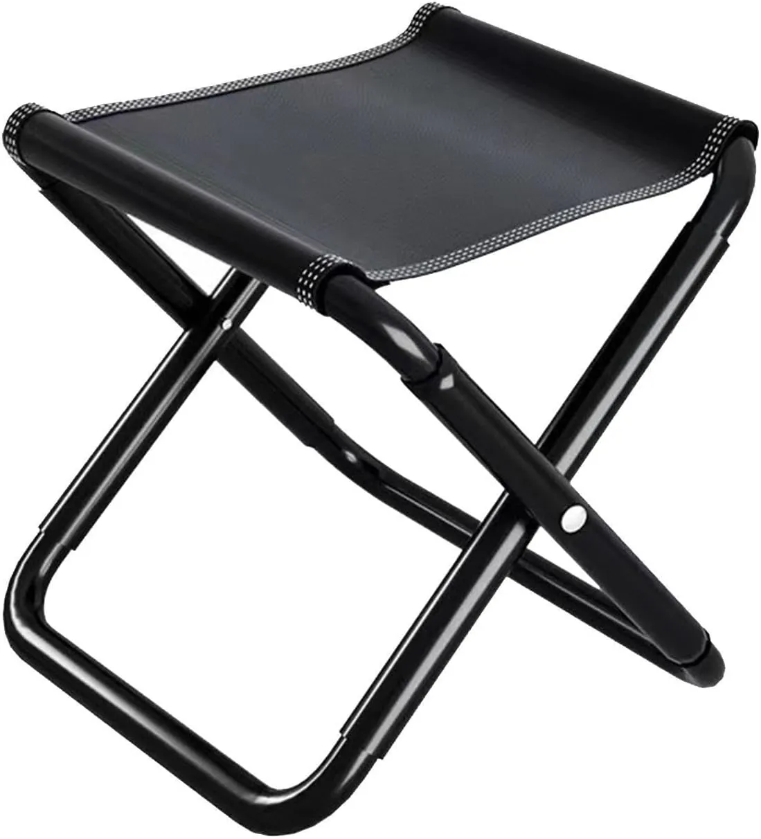 Portable Folding Stool, Camping Fishing Stool with Carry Bag, Compact Lightweight Stool Seat for Camping Fishing Hiking Gardening Outdoor Walking Backpacking Travelling and Beach