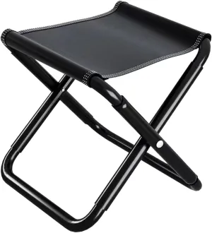 Portable Folding Stool, Camping Fishing Stool with Carry Bag, Compact Lightweight Stool Seat for Camping Fishing Hiking Gardening Outdoor Walking Backpacking Travelling and Beach