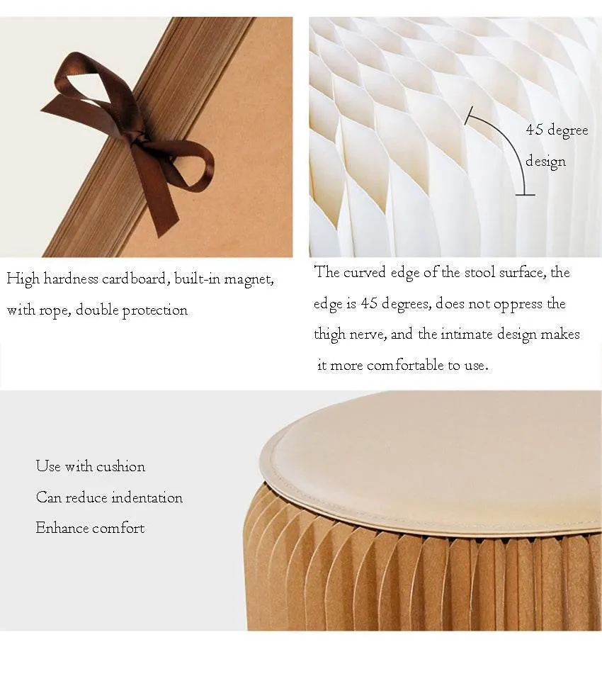 Portable Folding Stool - Creative Space-Saving Chair