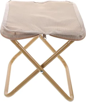 Portable Folding Stool for Camping Lightweight Camp Chair Compact Design for Hiking Fishing and Outdoor Activities Quick Setup Comfortable Support Oxford