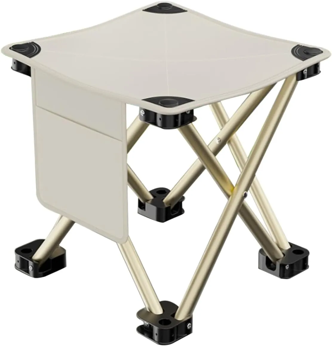 Portable Folding Stool Lightweight Camping Chair Compact Outdoor Stool for Hiking Fishing and Travel Durable Construction No Assembly Required Easy to Carry