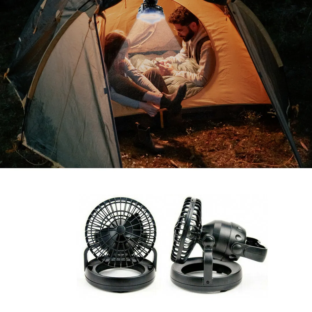 Portable Hanging Camping Light and Fan