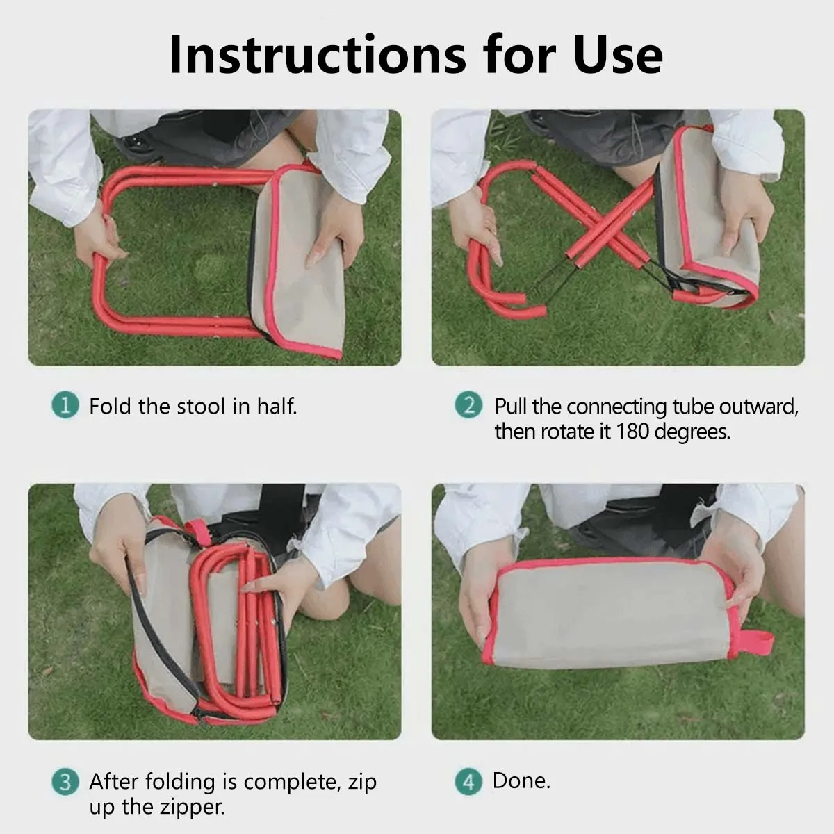 Portable Outdoor Handbag Stool