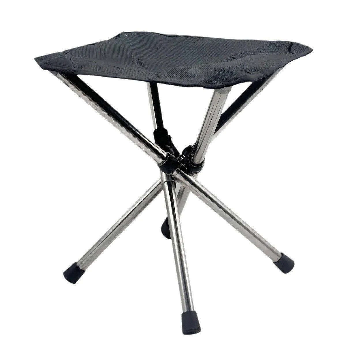 Portable Outdoor Telescopic Folding Stool Camping Chair Fishing Seat Lightweight
