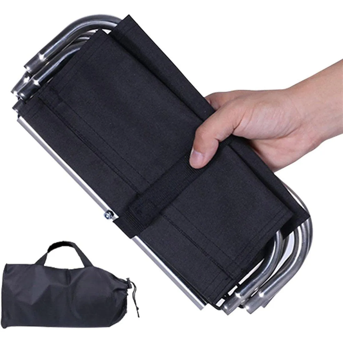 Portable Outdoor Telescopic Folding Stool Camping Chair Fishing Seat Lightweight