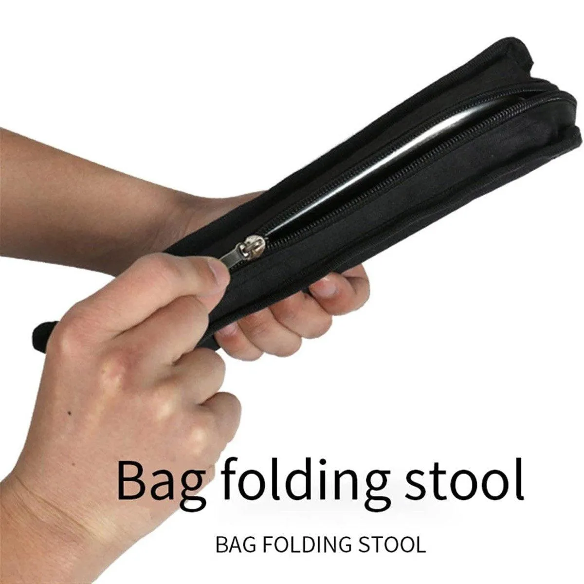Portable Outdoor Telescopic Folding Stool Camping Chair Fishing Seat Lightweight