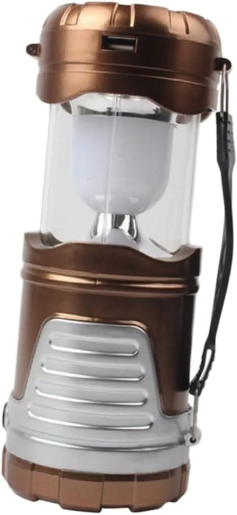 Portable Solar Rechargeable Camping Light Led Emergency Lamp Multi-Function Outdoor Hiking Home Lighting