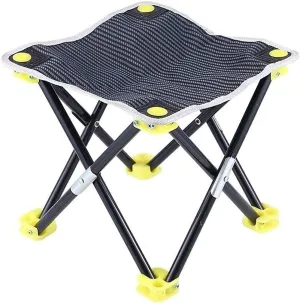 Portable Stool, Camping Stool Fold Fishing Chair Stool, Garden Bench Outdoor Stool Picnic Bench Barbecue Stool Travel Stool (Color : A)