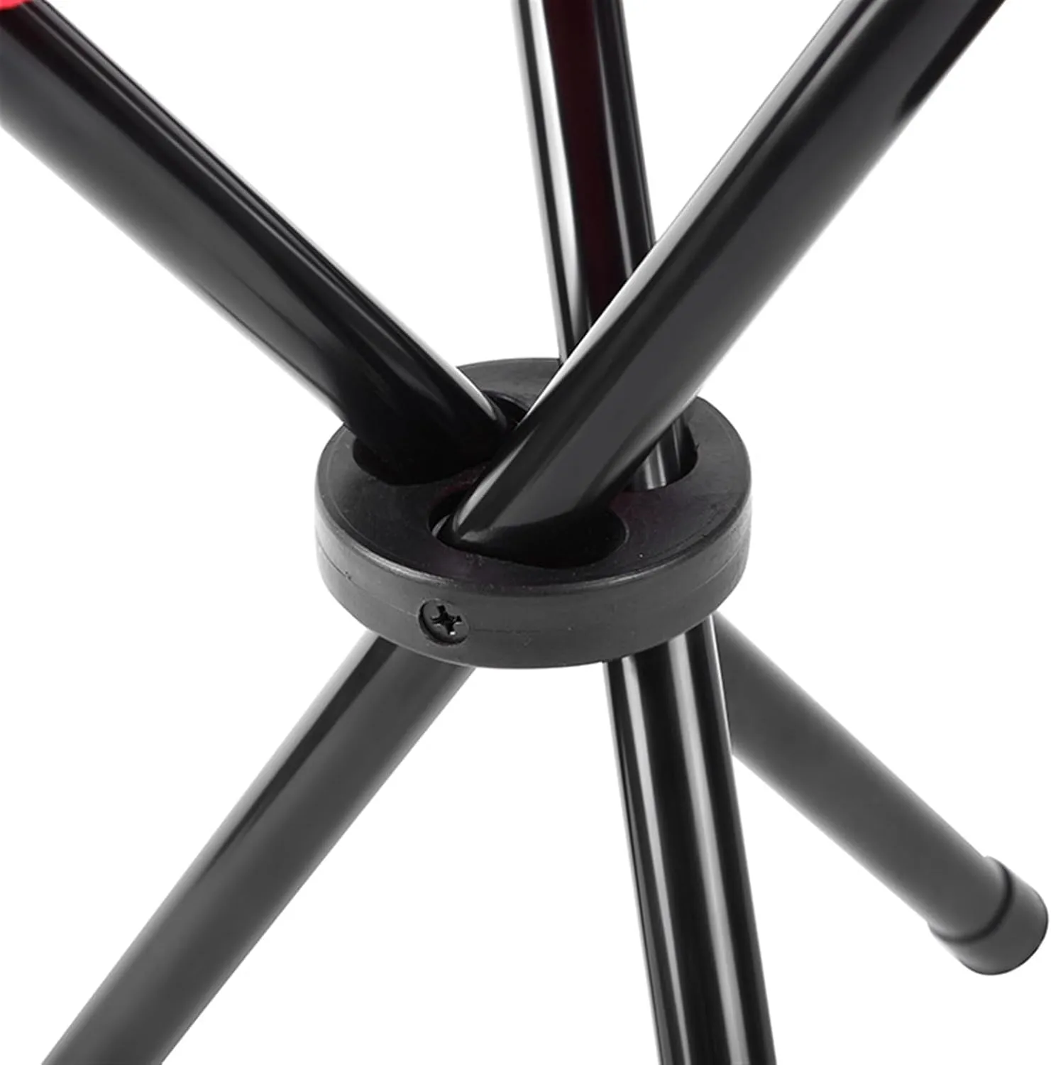 Portable Stool Outdoor Folding Triangle Stool Portable Storable Ultra Lightweight Fishing Chair Small Mazar Picnic Stools Folding Stool(Rojo)