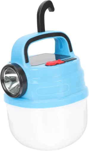 Portable Tent Light Solar Rechargeable Led Camping Lamp Emergency Lantern