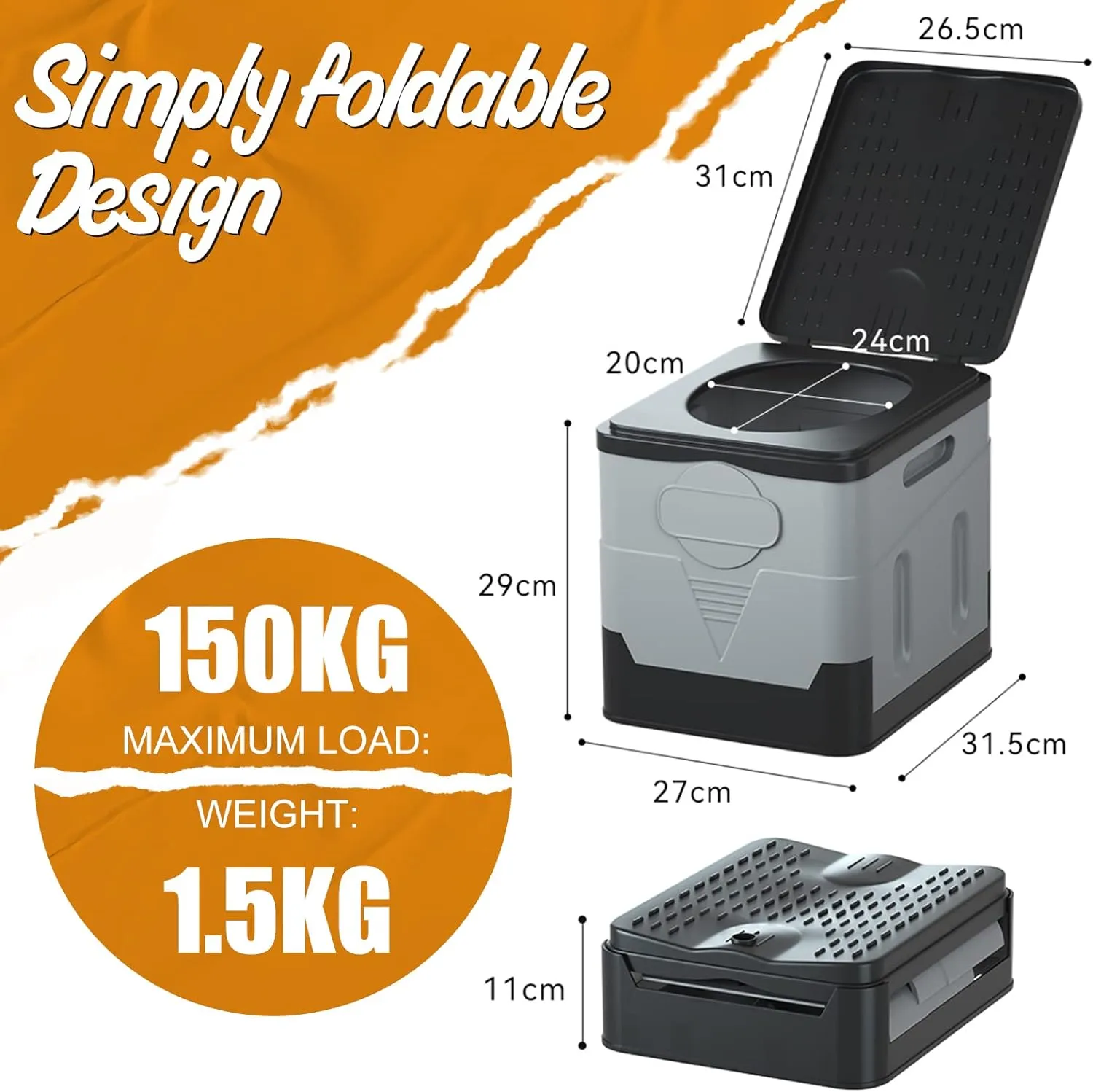 Portable Toilet For Camping