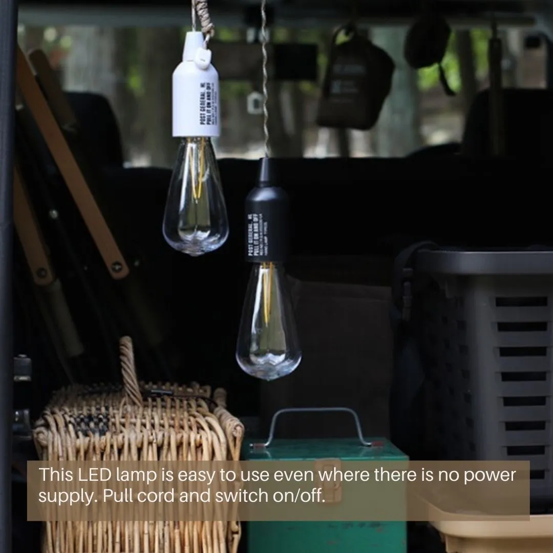 POST GENERAL Outdoor Camping Hanging Lamp Olive Khaki 982170001