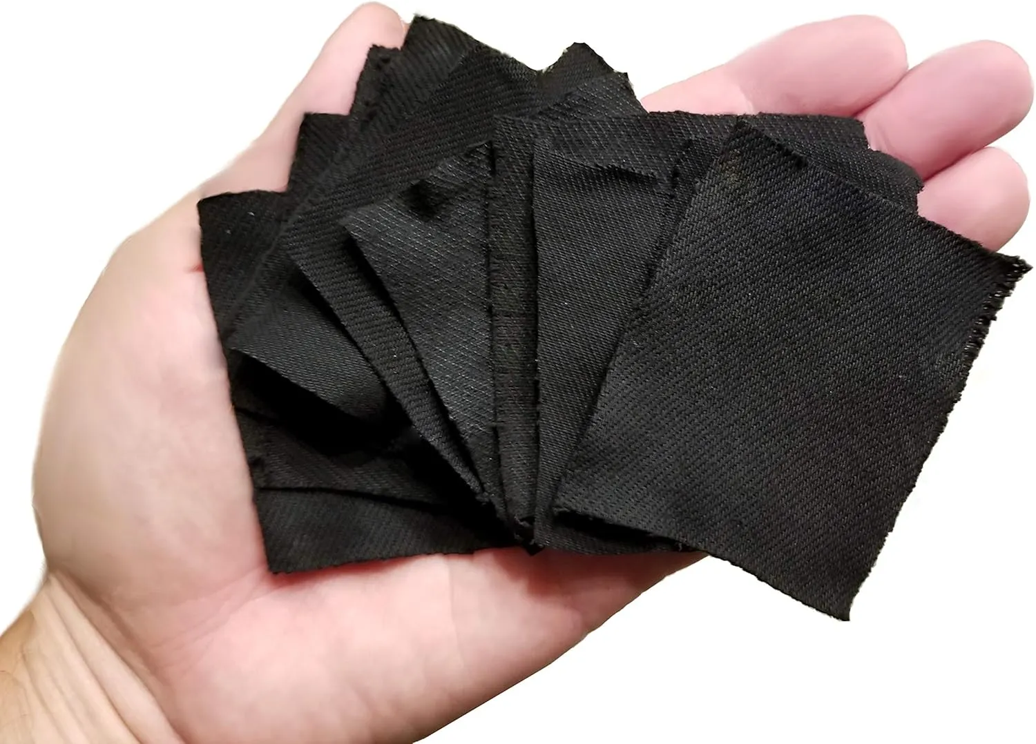 Premium Emergency Fire Starter Refills - Char-Cloth Tinder (Woven: Pack of 36 Refills)