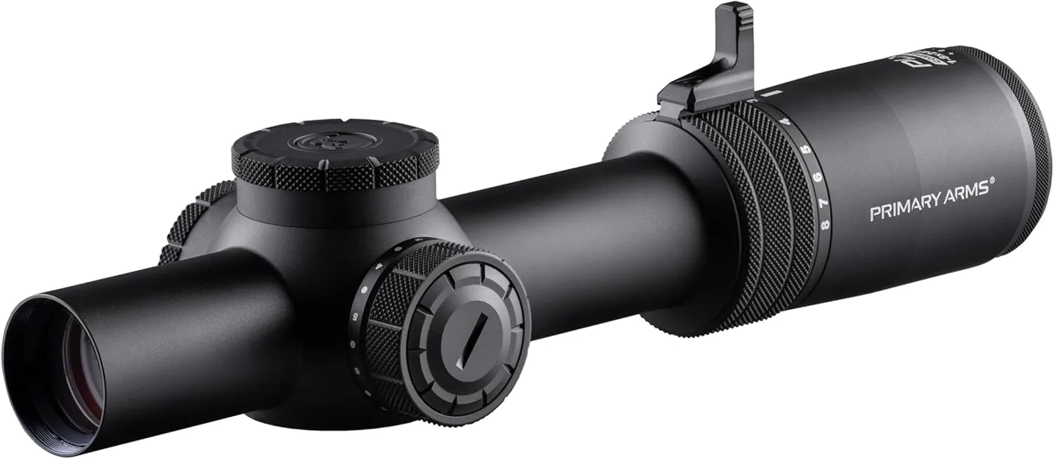 Primary Arms Compact PLx-1-8X24mm FFP Rifle Scopes - Multiple Illuminated Reticles