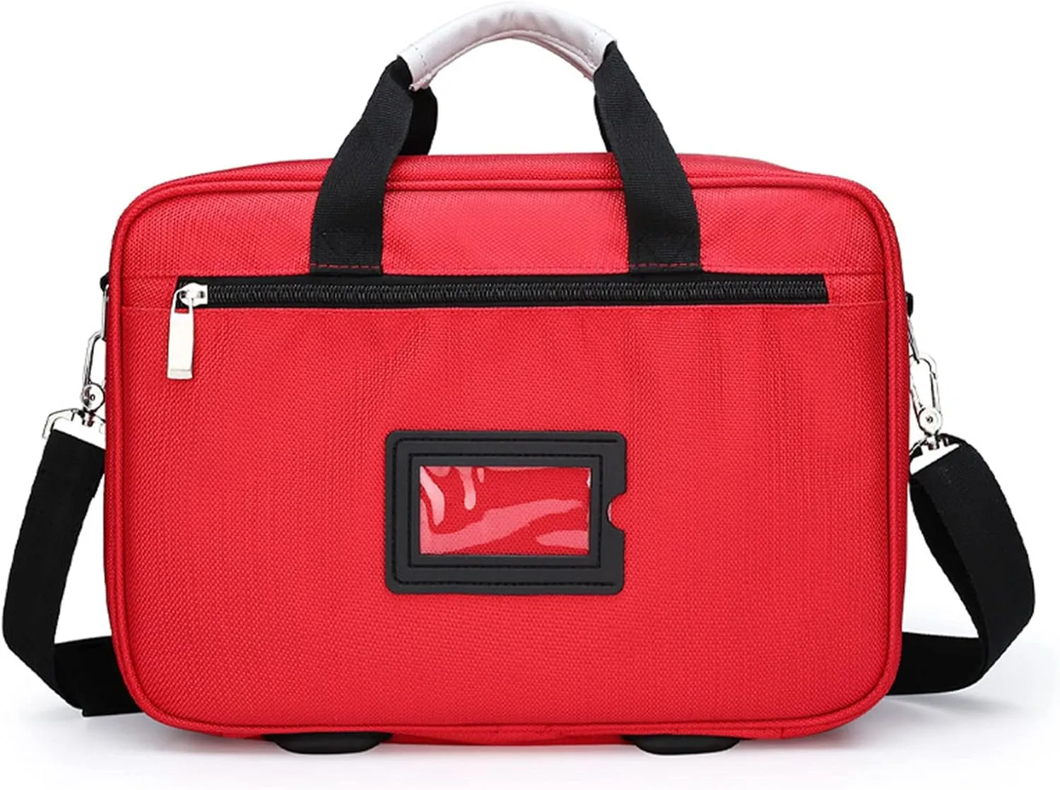 Professional Empty First Responder Bag Emergency Shoulder Bag Empty, Trauma First Aid Kits Storage Bag with Handle for Home, Office, and Outdoor Adventures(Navy Blue)