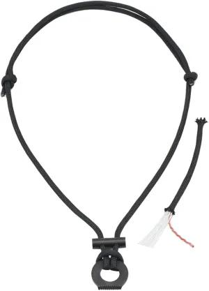 PSKOOK Fire Starter Necklace, Survival Paracord Necklace with Flint and Steel, Bushcraft Necklace for Camping, Hiking and Backpacking