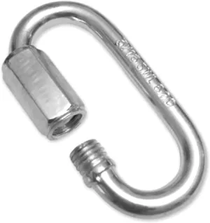 Quick Links 3/16 inch Zinc Plated 24 Pack - 620 Pound Working Load Limit- Chain Links