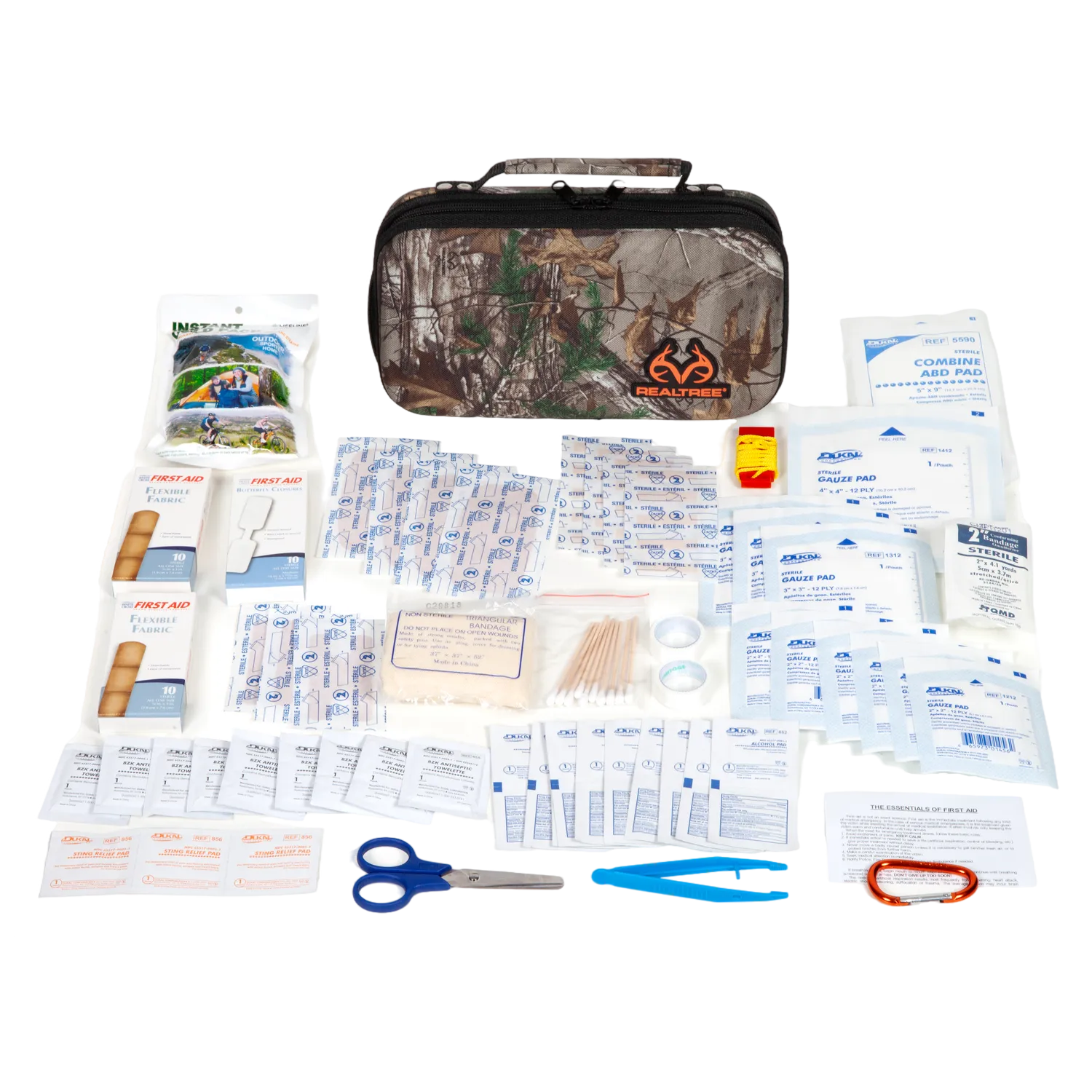 REALTREE DELUXE HARD-SHELL FOAM FIRST AID KIT
