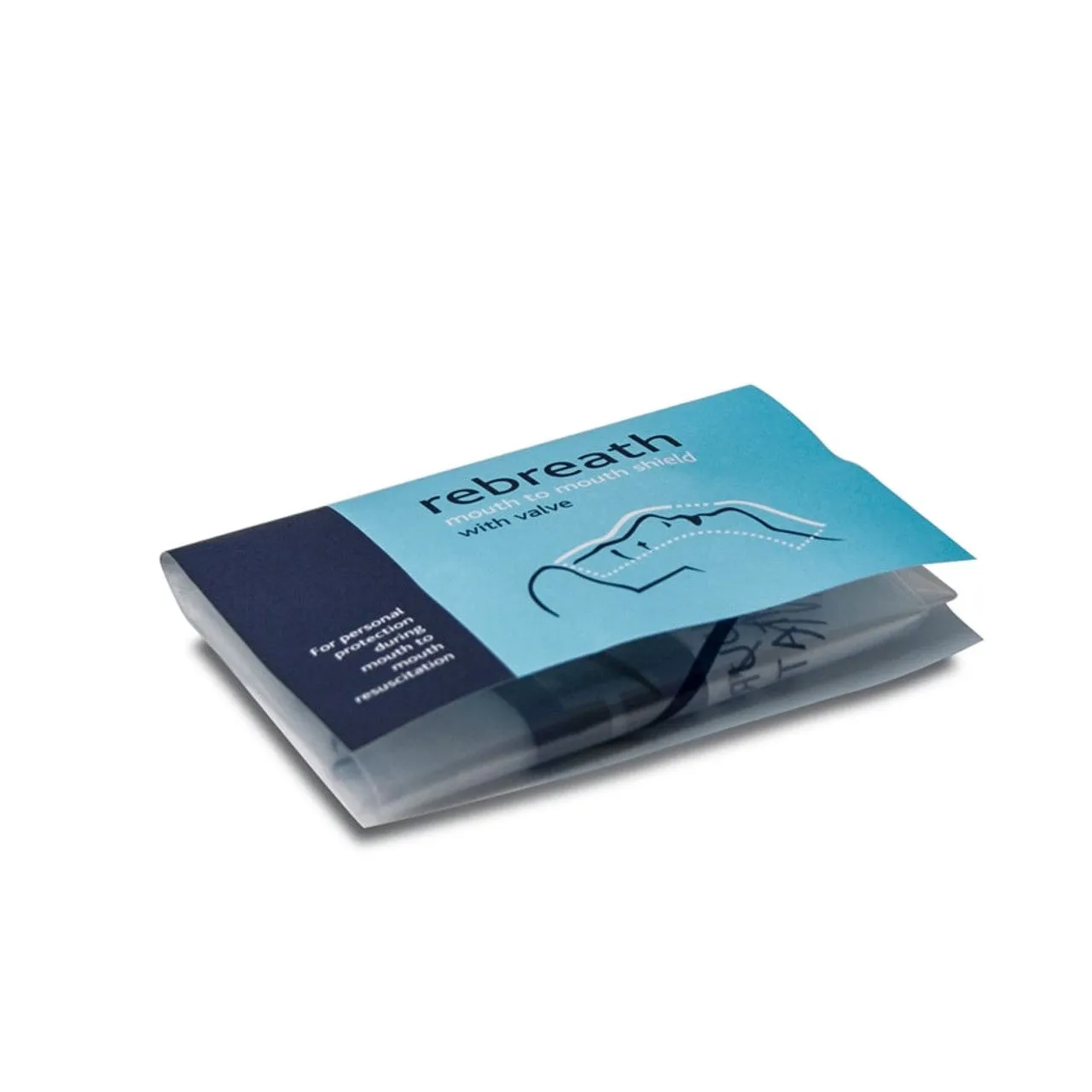 Rebreath CPR Face Shield (with One-Way Valve)