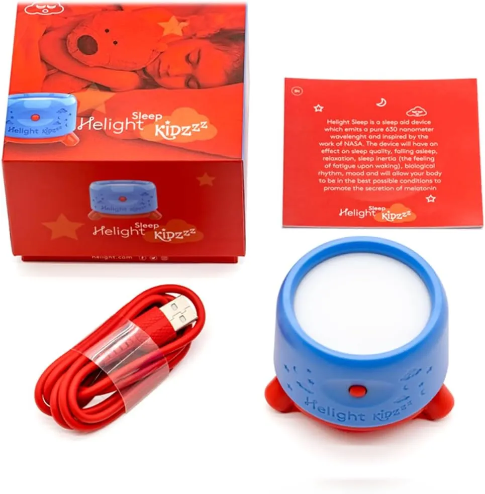 Red Light Therapy Sleep Device for Kids – 630nm Pure Red Light Lamp Sleep Aid to Support Deep Relaxation – Rest Lamp Backed by Science for Babies & Kids Bedrooms