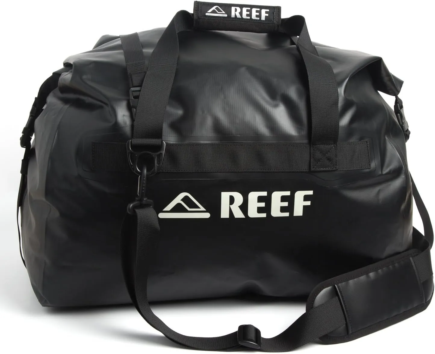 Reef Storm Roll Top 40L Dry Duffel Bag - Black, 40L