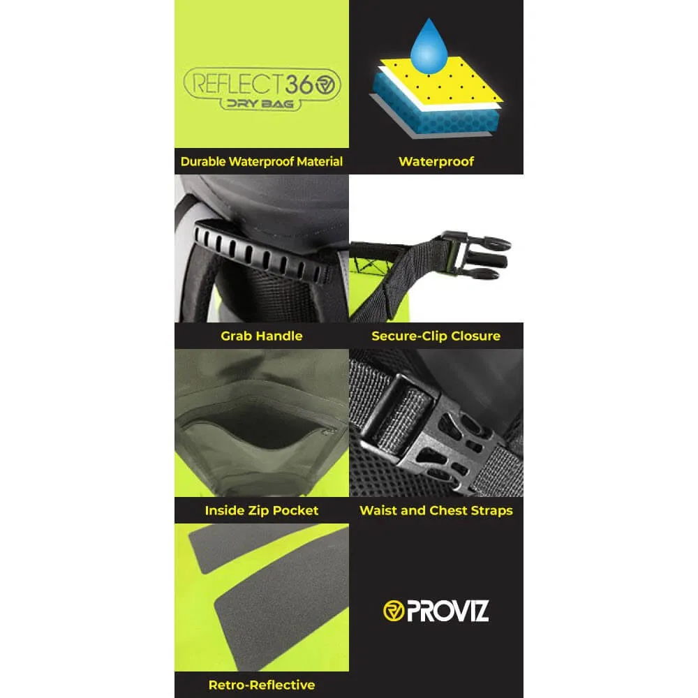 REFLECT360 Dry Bag Backpack by Proviz