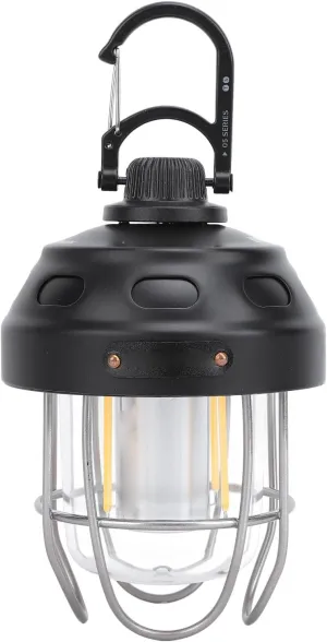 Retro Camping Lantern, Decorative Retro House Lamp Rechargeable Hanging Candle Lamp for Patio Hiking