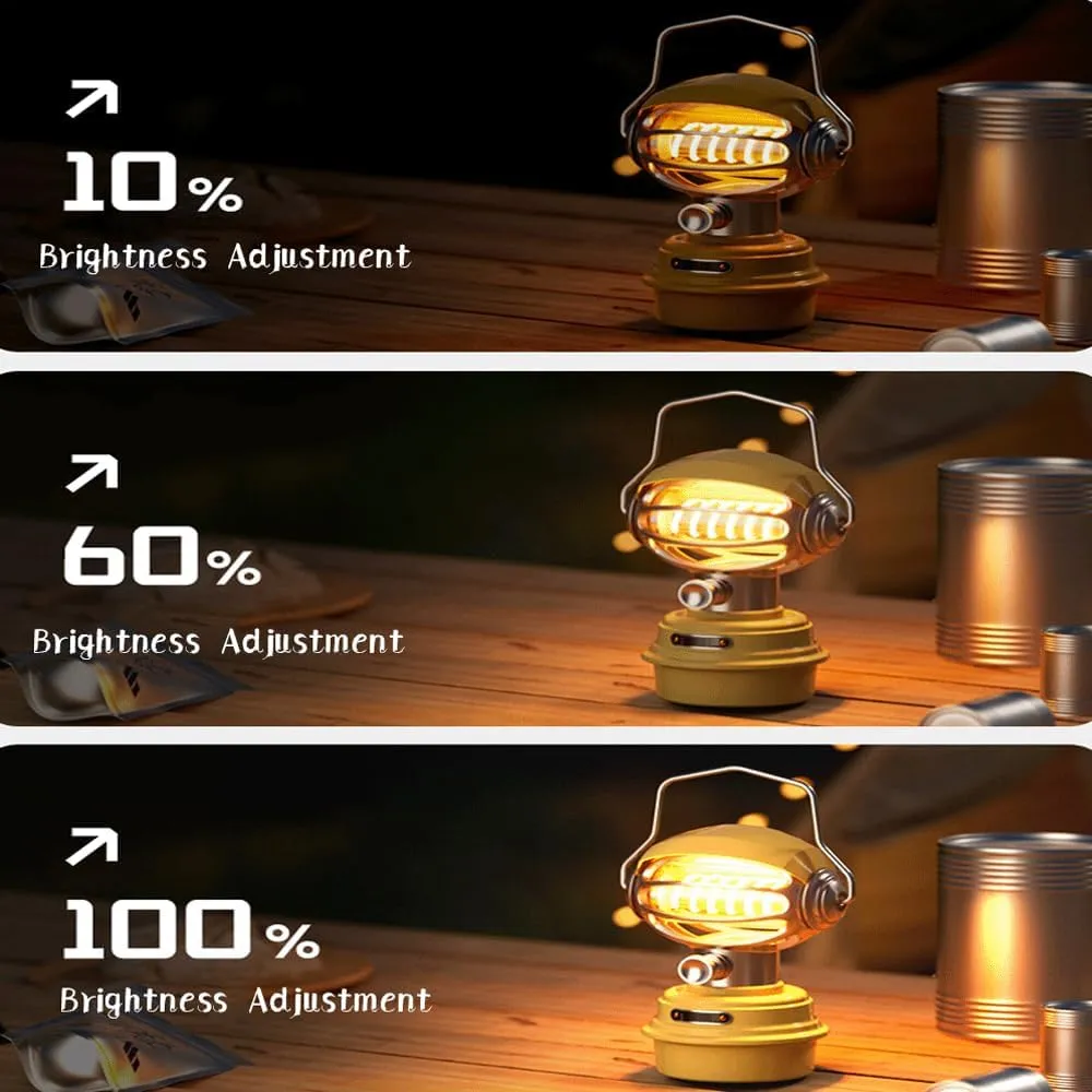 Retro Dimmable Camping Lantern Hanging Lamp