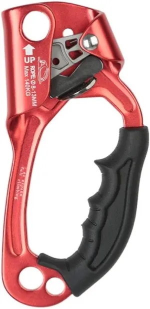 Rock Climbing Mountaineering Hand Ascender Device Rappelling Gear Equipment