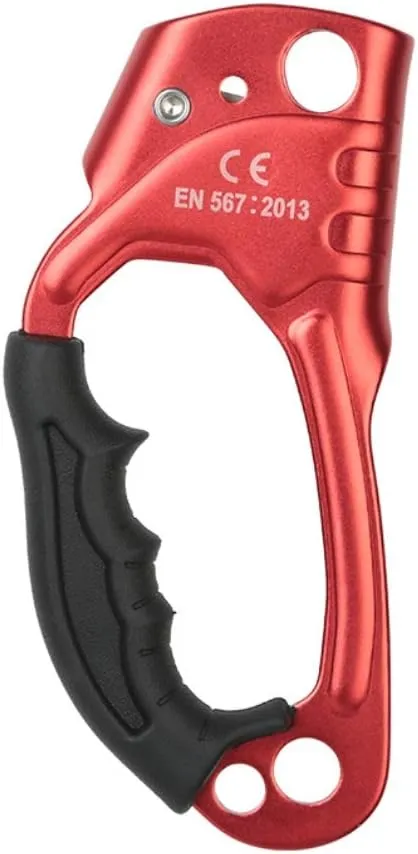Rock Climbing Mountaineering Hand Ascender Device Rappelling Gear Equipment