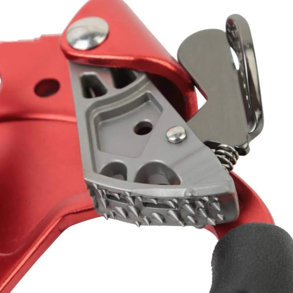 Rock Climbing Mountaineering Hand Ascender Device Rappelling Gear Equipment