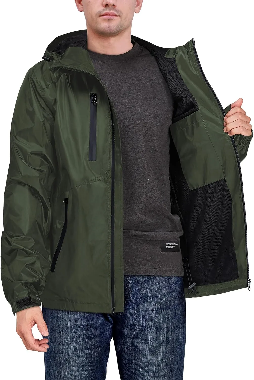 Rodeel Waterproof Jacket and Overalls Set Waterproof Rain Jacket Bid Suit Ultimate Protection for Outdoor Adventures