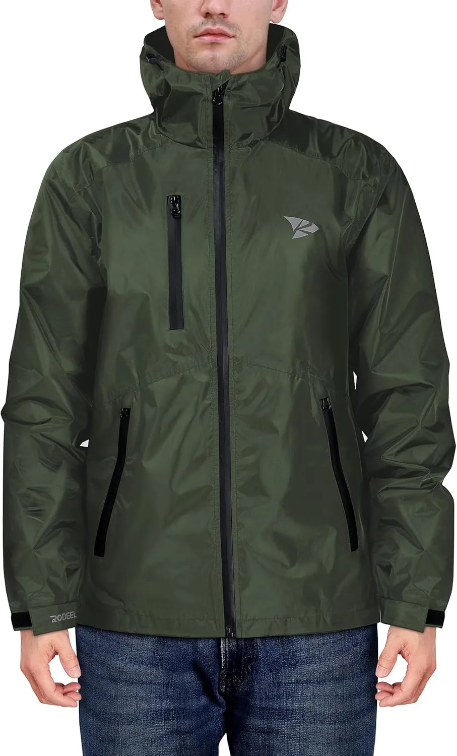 Rodeel Waterproof Jacket and Overalls Set Waterproof Rain Jacket Bid Suit Ultimate Protection for Outdoor Adventures