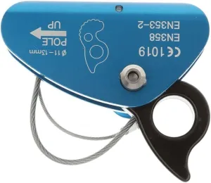 Rope Grab Ascender 15KN Riser Adjuster Fits 11mm-13mm Rope for Rocking Climbing Tree Arborist Mountaineering Caving